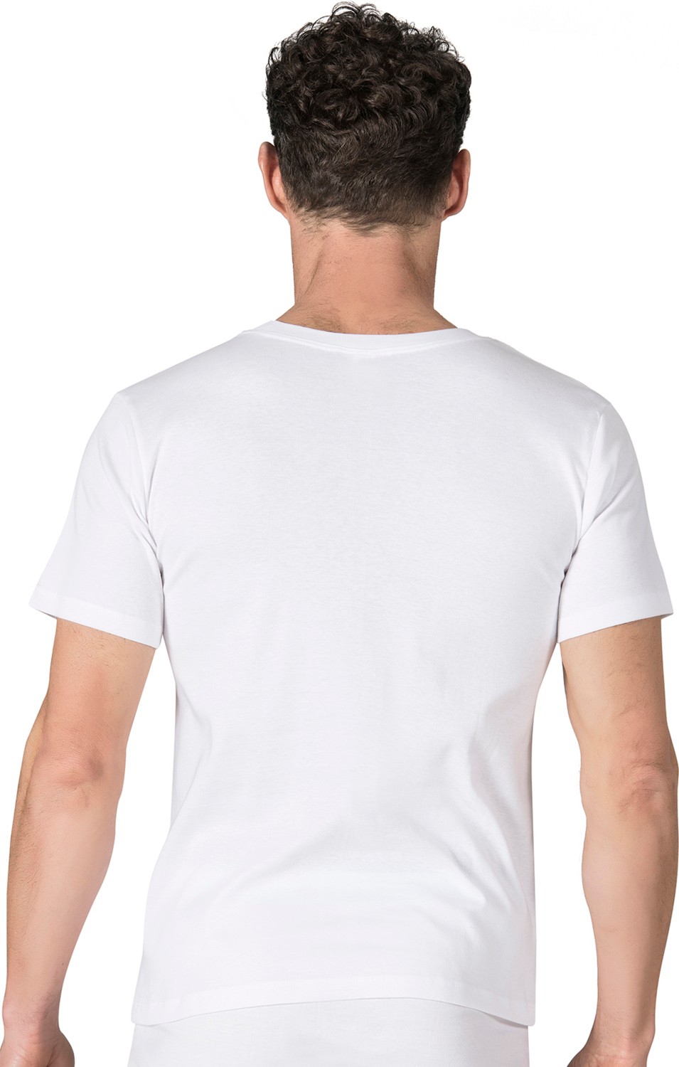 Özkan Underwear Özkan 0116 3'Lü Paket Erkek Ribana Esnek Rahat Kapalı Yaka Yarım Kol Atlet Fanila görsel 8