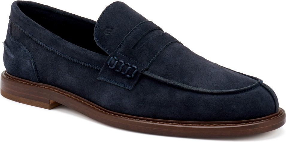Frau Erkek Oxford ( Klasik) 76D0 Frau Suede Blu görsel 2