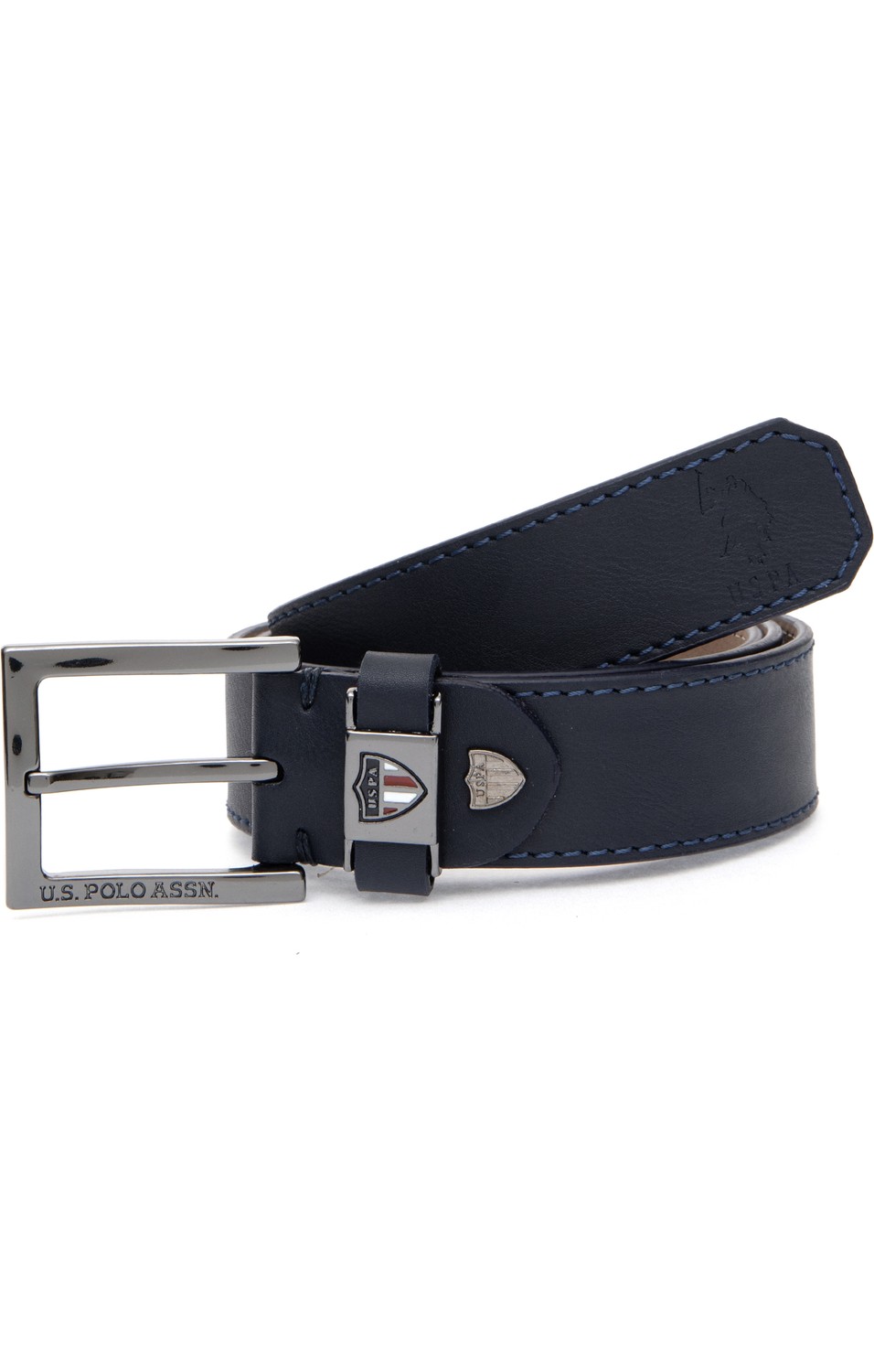 U.S. Polo Assn. Erkek Kahverengi Kemer 50315014-VR029 görsel 3