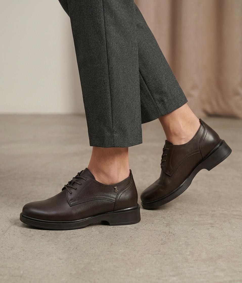 Venüs 2651101K Kadın Hakiki Deri Bağcıklı Oxford Ayakkabı görsel 8