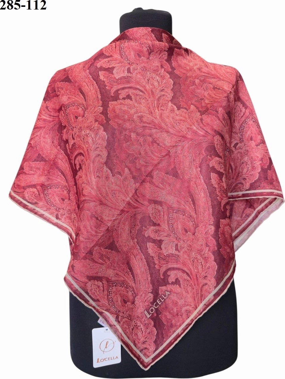 Lo'cella Soft Pamuk Eşarp 285-112 görsel 2