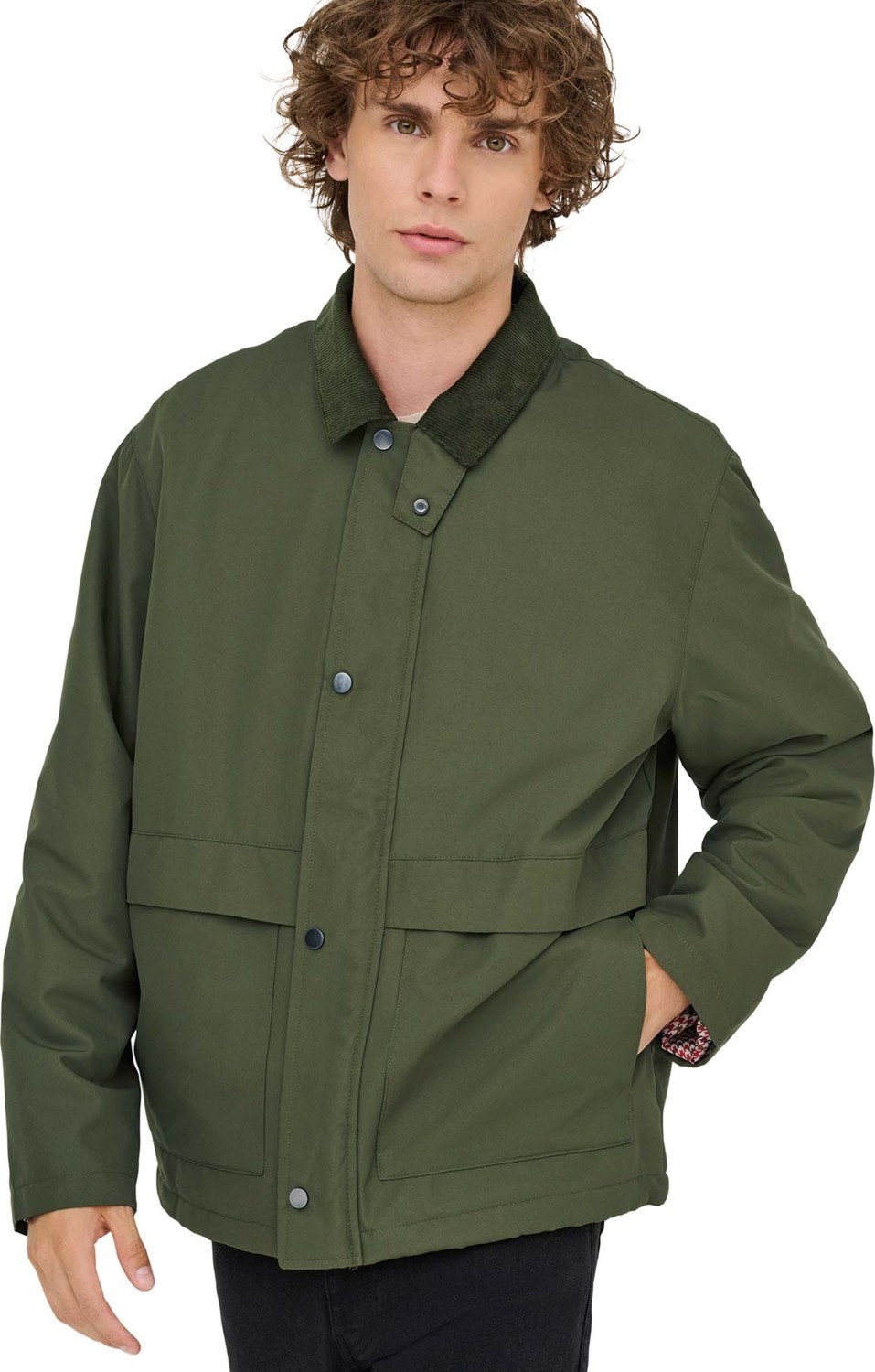 Only & Sons Onskosmo Padded Jacket Otw VD görsel 6