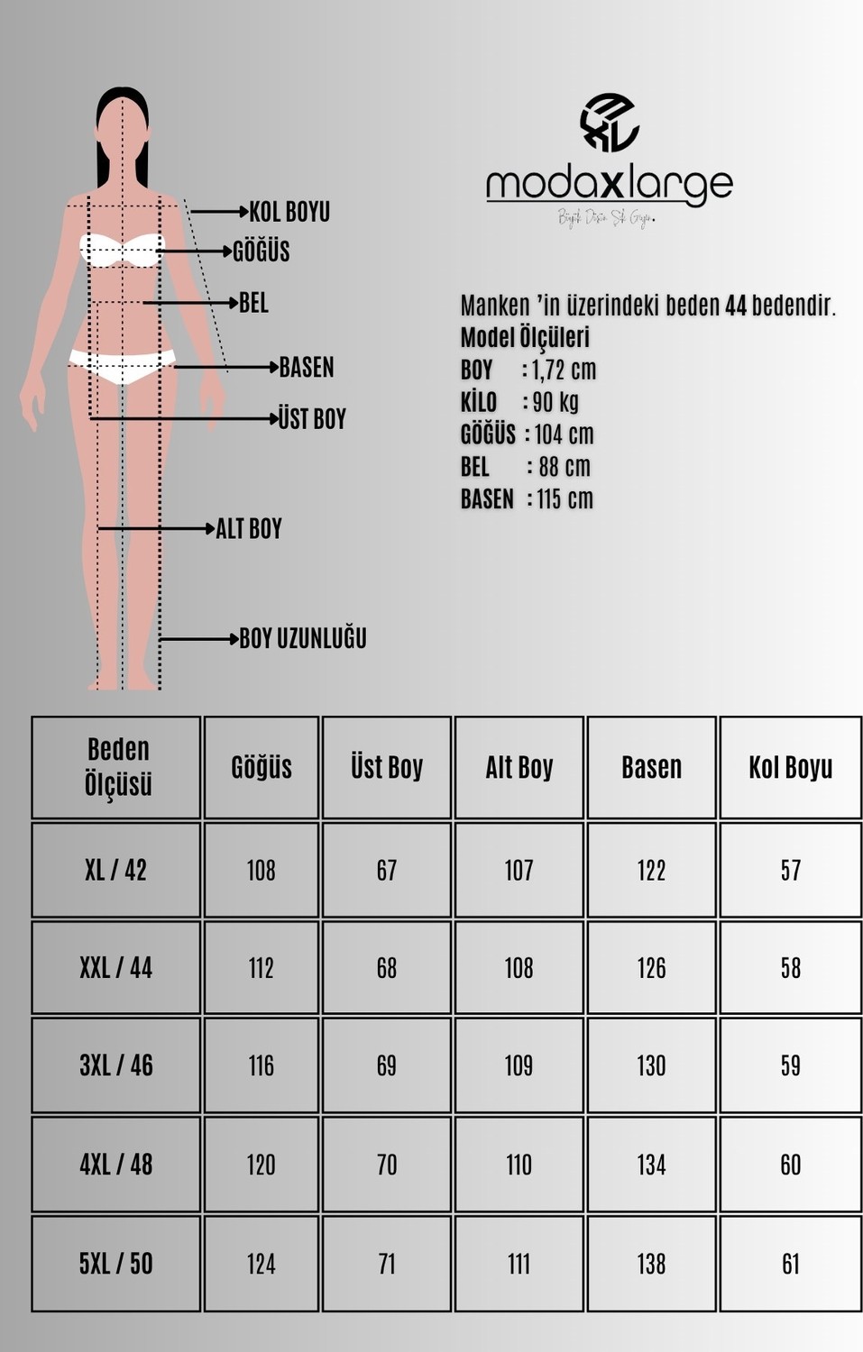Koza Butik Kadın Büyük Beden Uzun Kollu Kuşak Detaylı Eşofman Takımı 8299-26 görsel 4