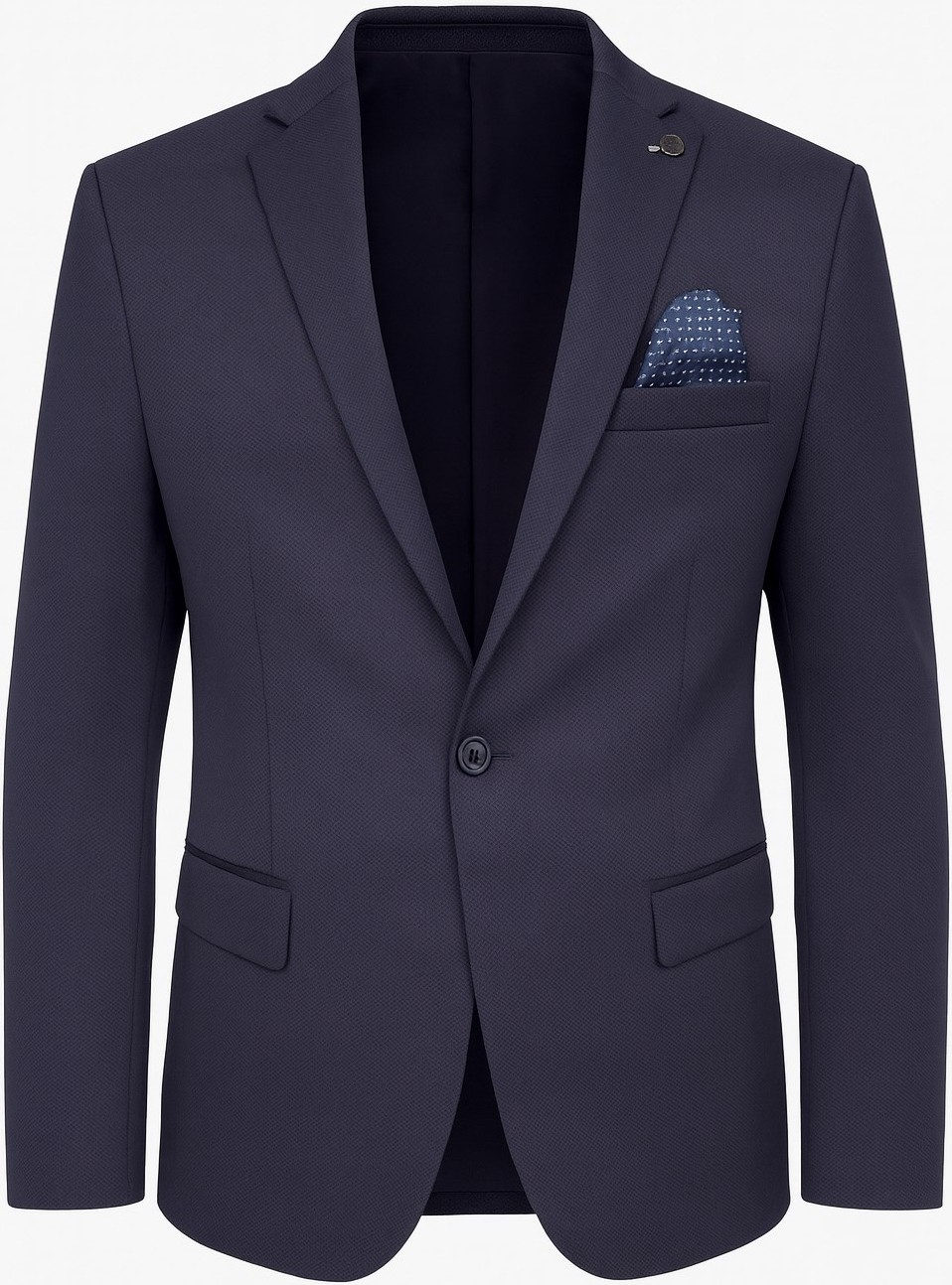 Plus Scorpion Erkek Italyan Kesim Tek Düğmeli Blazer Ceket, Klasik ve Modern Şıklık