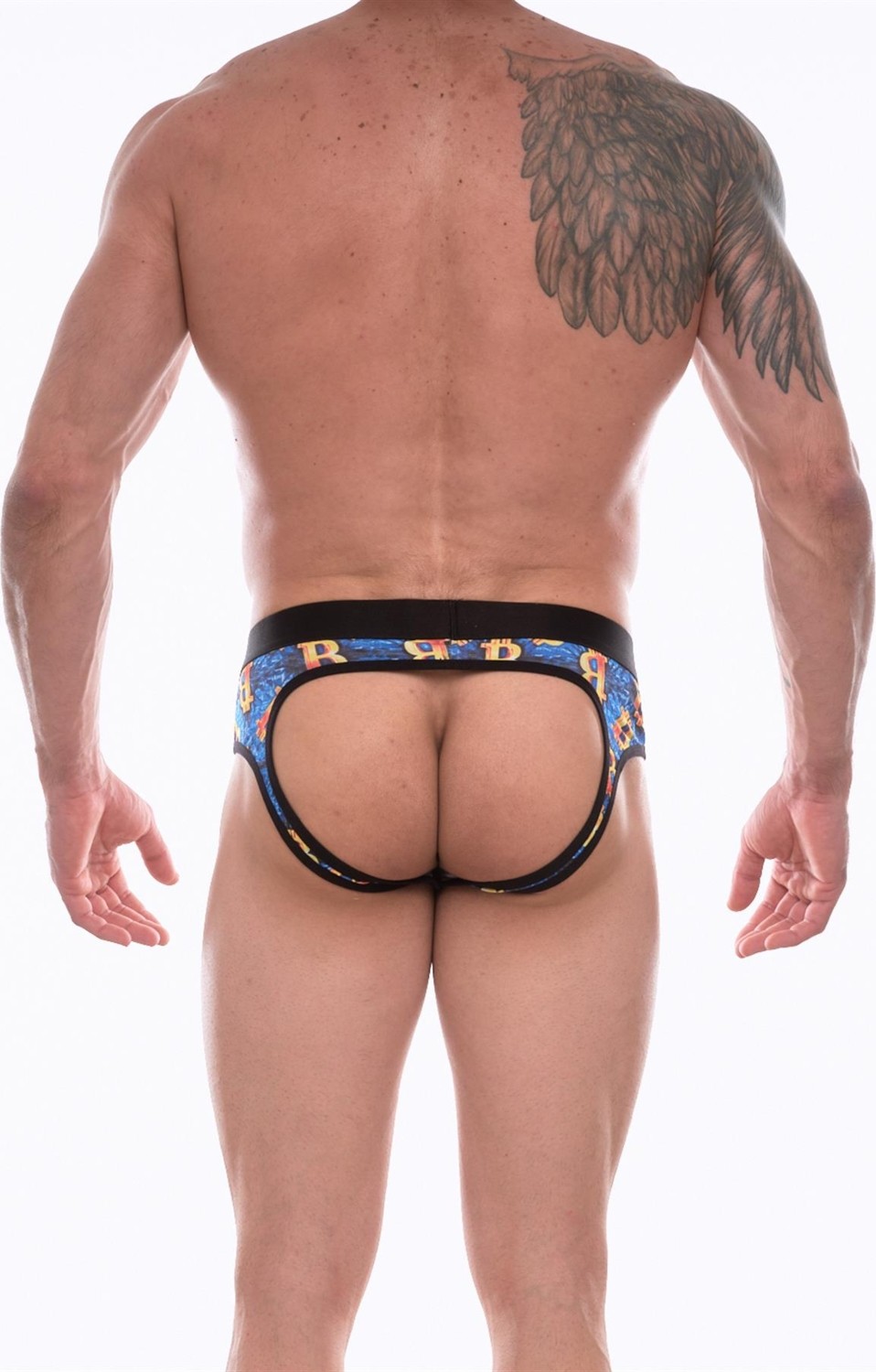 Marsilyan Erkek Desenli Jockstrap Çamaşır görsel 4