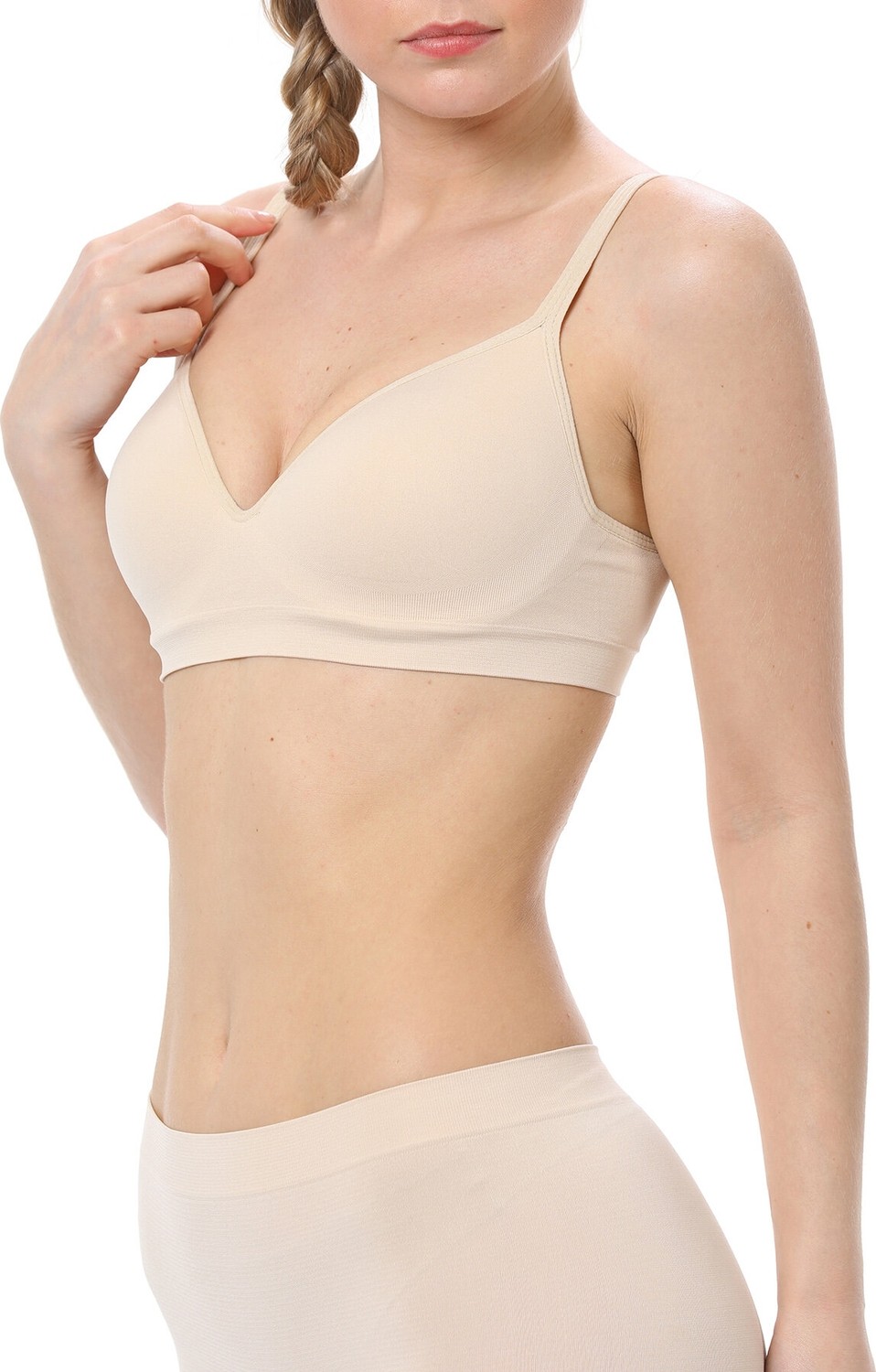 NBB Ten Rengi Covered Seamless Sütyen görsel 2