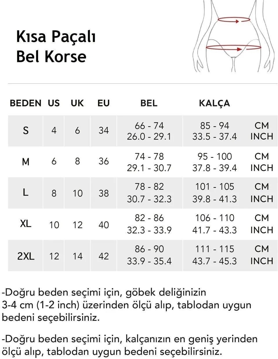 Yamuna Lazer Paçalı Bel Korse görsel 6