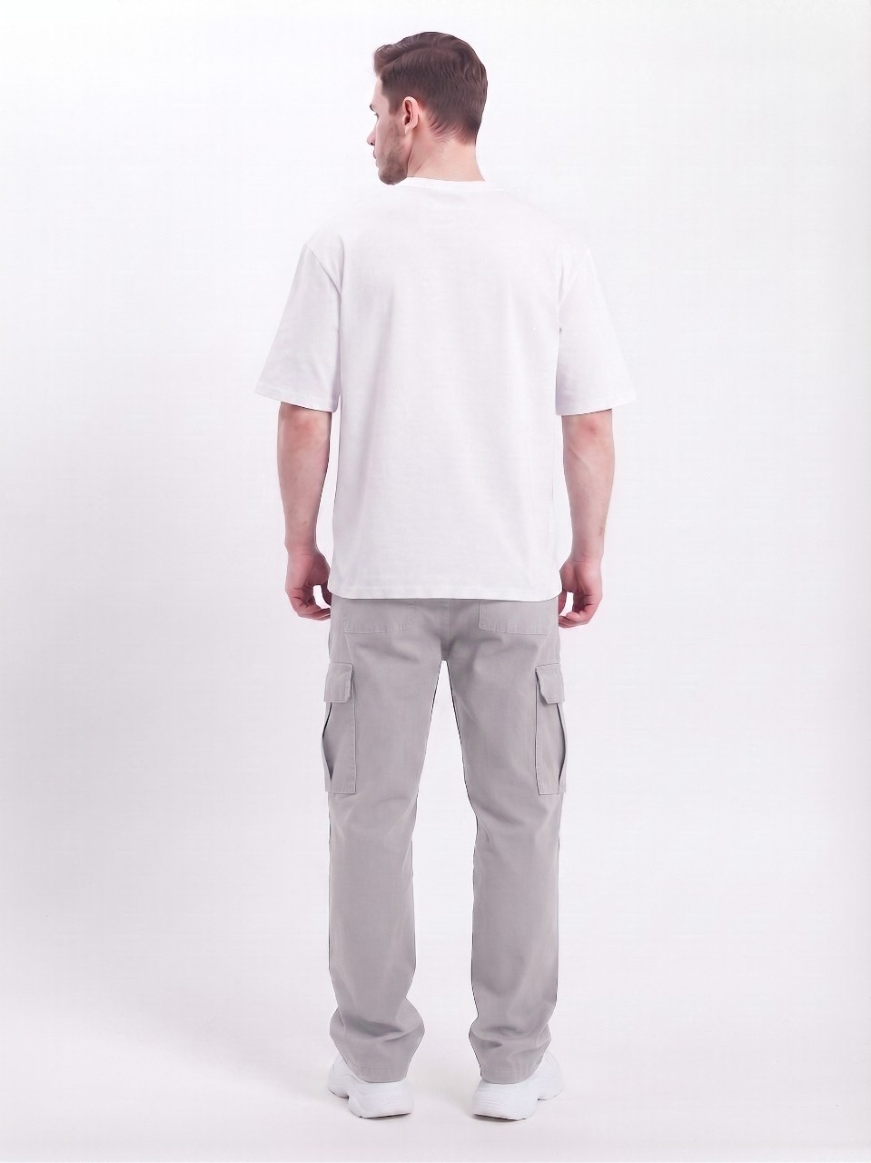 Wkm Erkek Gabardin Baggy Fit Kargo Pantolon görsel 8