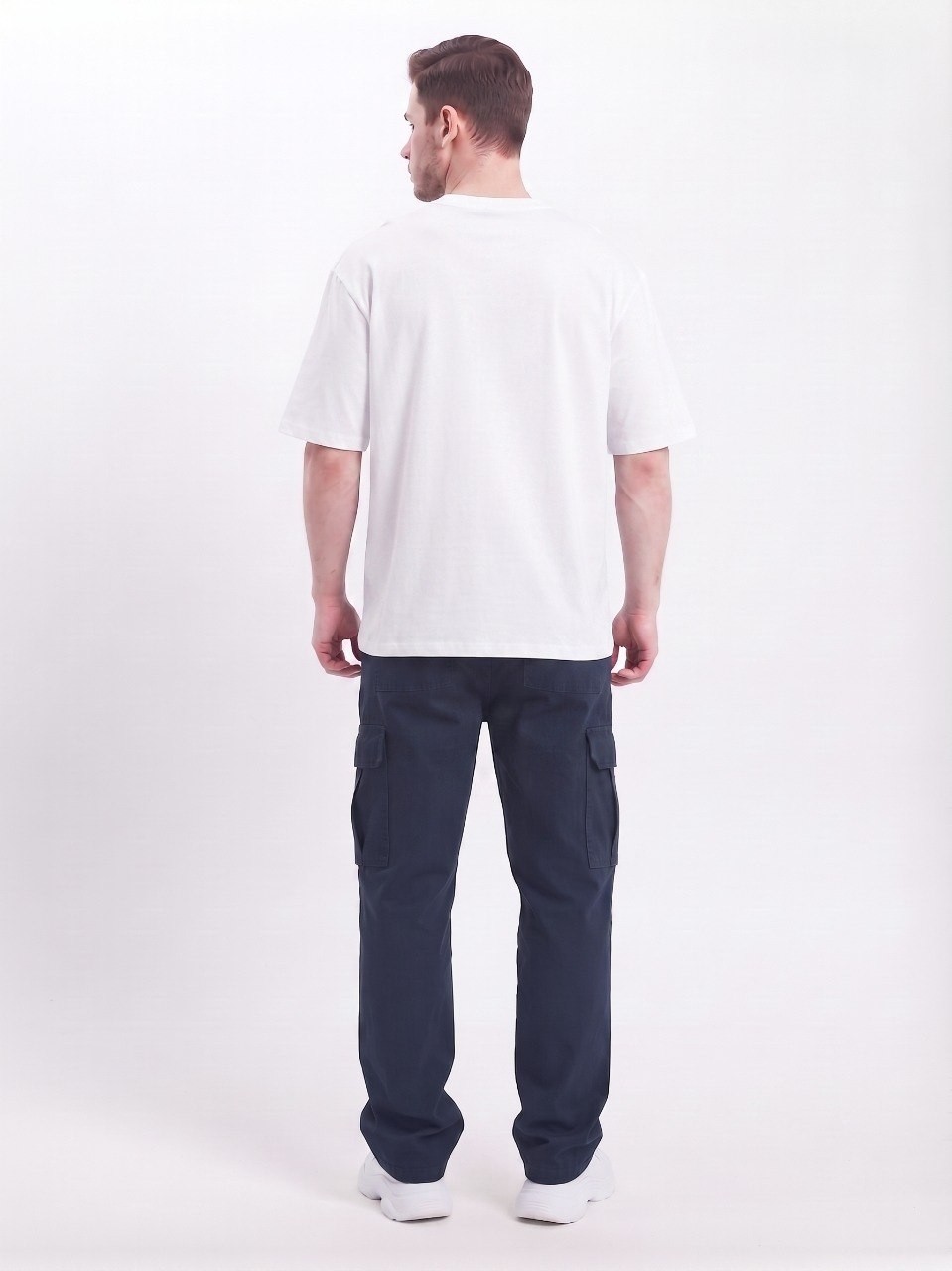 Wkm Erkek Gabardin Baggy Fit Kargo Pantolon görsel 4