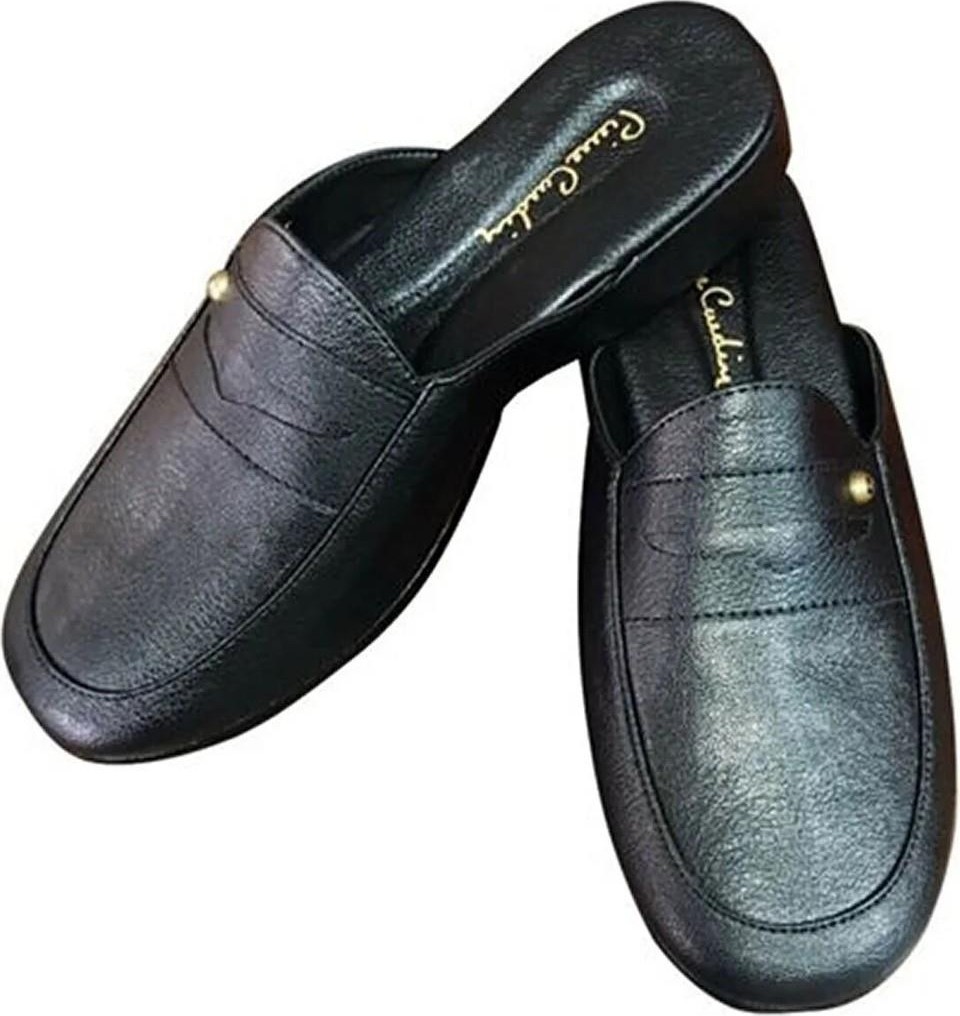 Pierre Cardin Erkek Çeyiz Terliği 288-Düz görsel 6