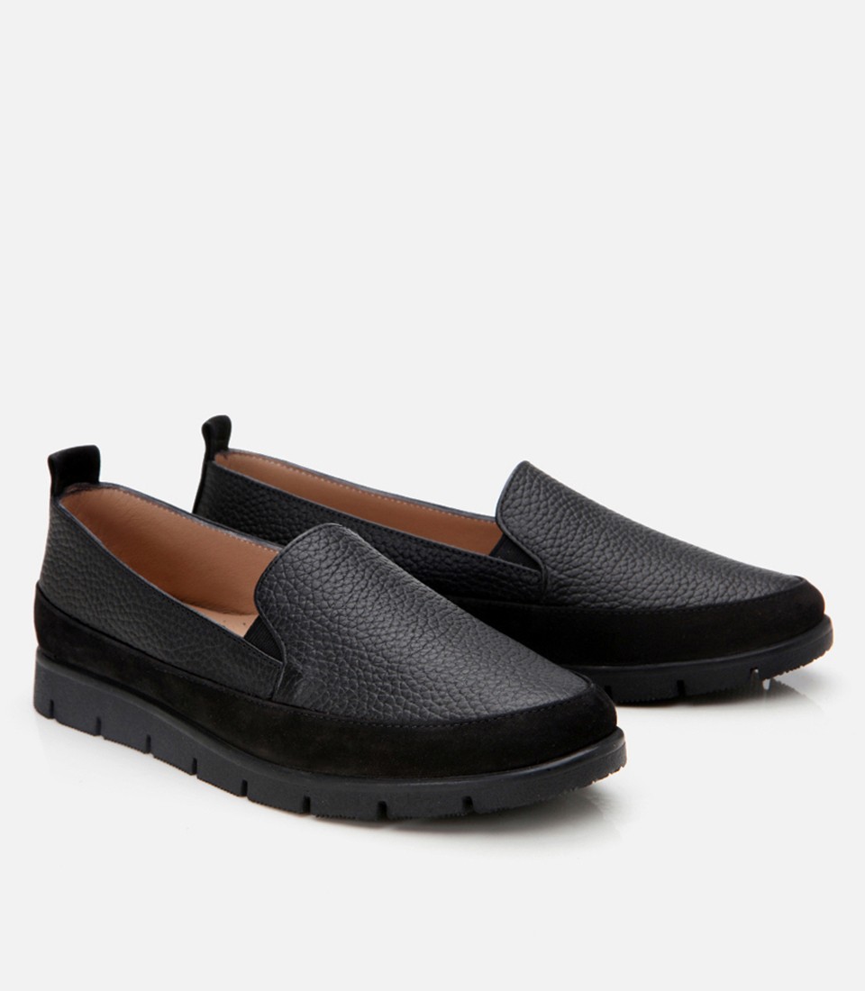 Hotiç Kadın Deri Bej Loafer görsel 2