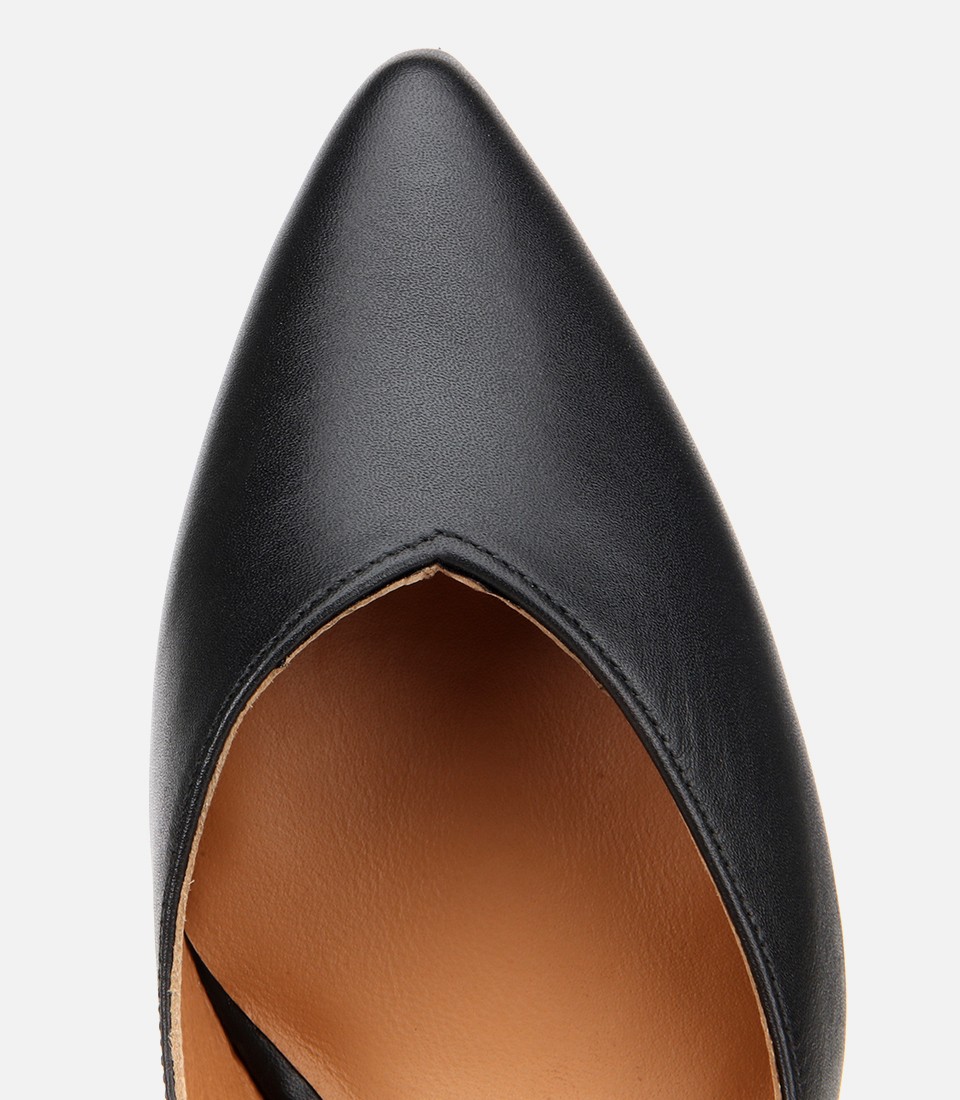 Hotiç Kadın Deri Siyah İnce Topuklu Stiletto görsel 8