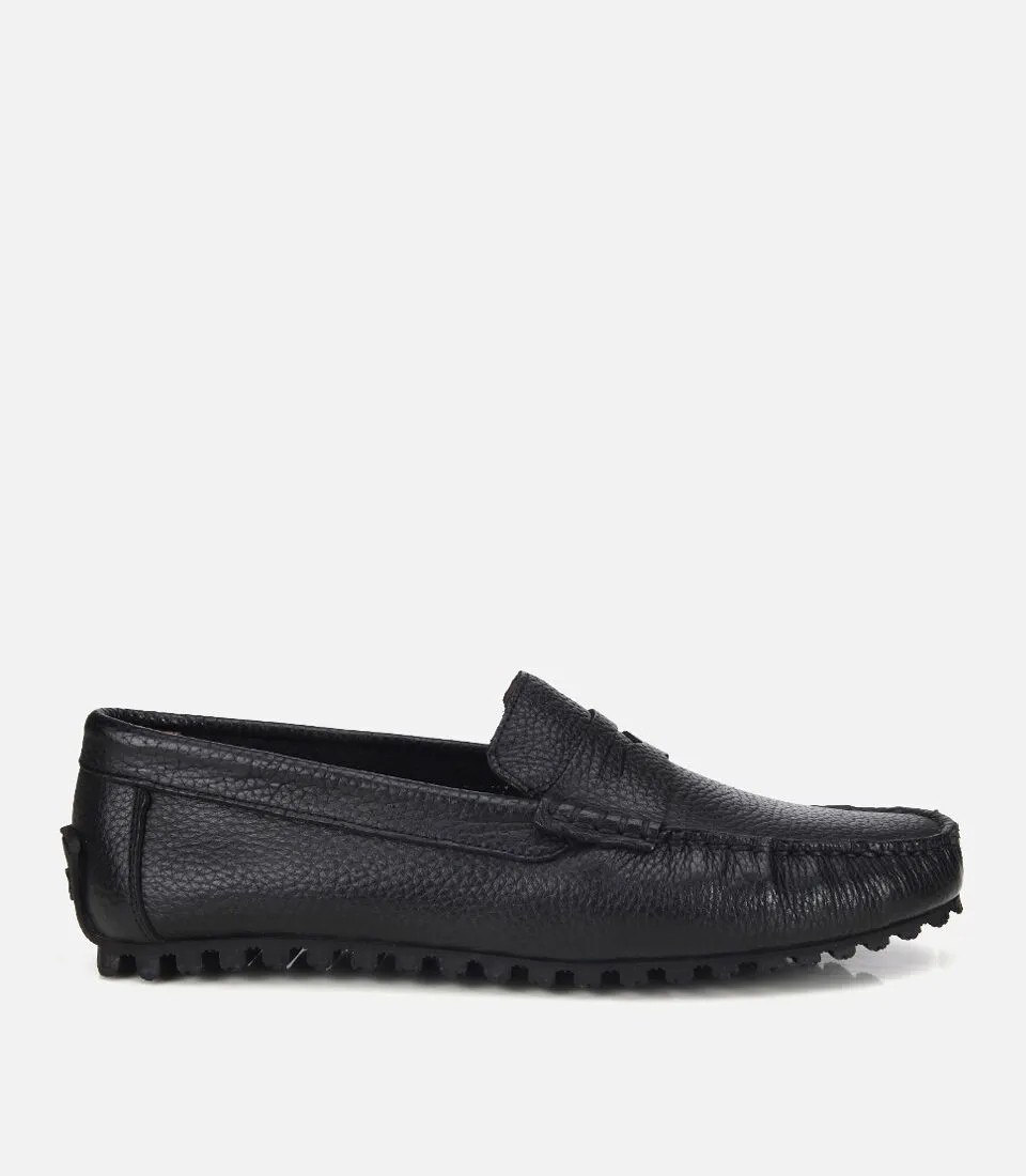 Hotiç Erkek Deri Lacivert Comfort Günlük Loafer görsel 7