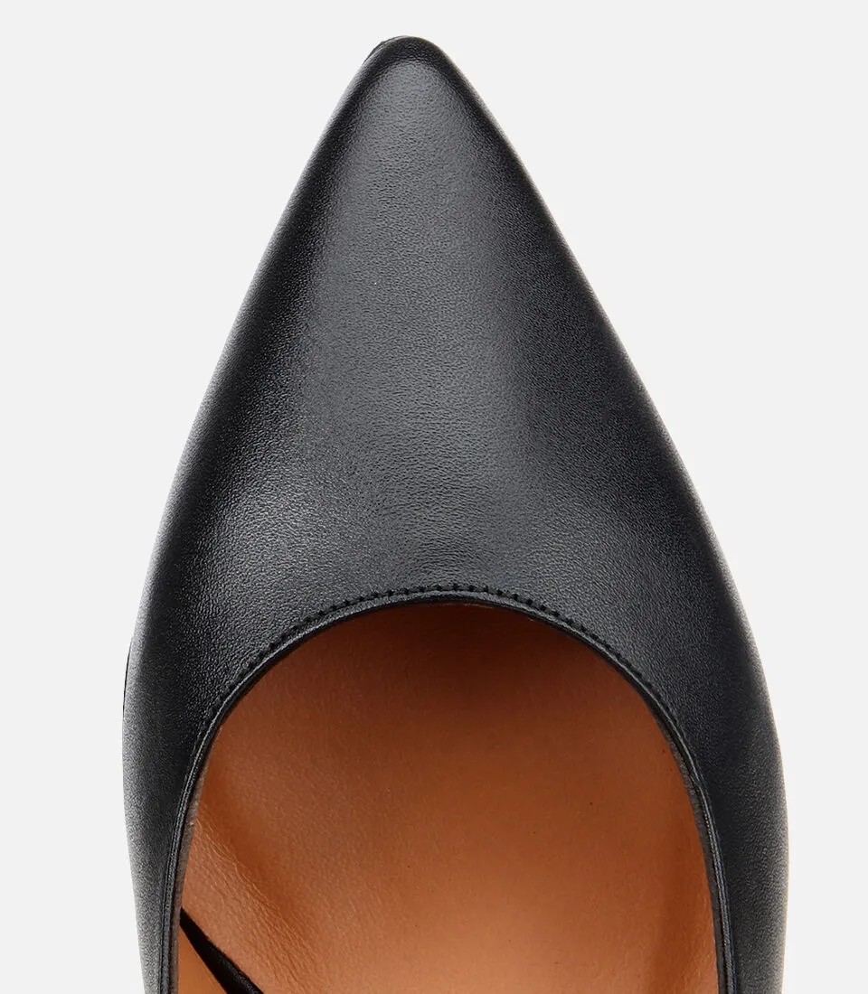 Hotiç Kadın Deri Bej Esnek Tabanlı İnce Topuklu Stiletto görsel 5