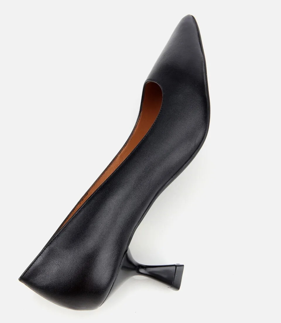 Hotiç Kadın Deri Bej Esnek Tabanlı İnce Topuklu Stiletto görsel 6