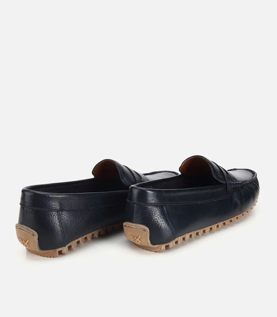 Hotiç Erkek Deri Lacivert Comfort Günlük Loafer görsel 4