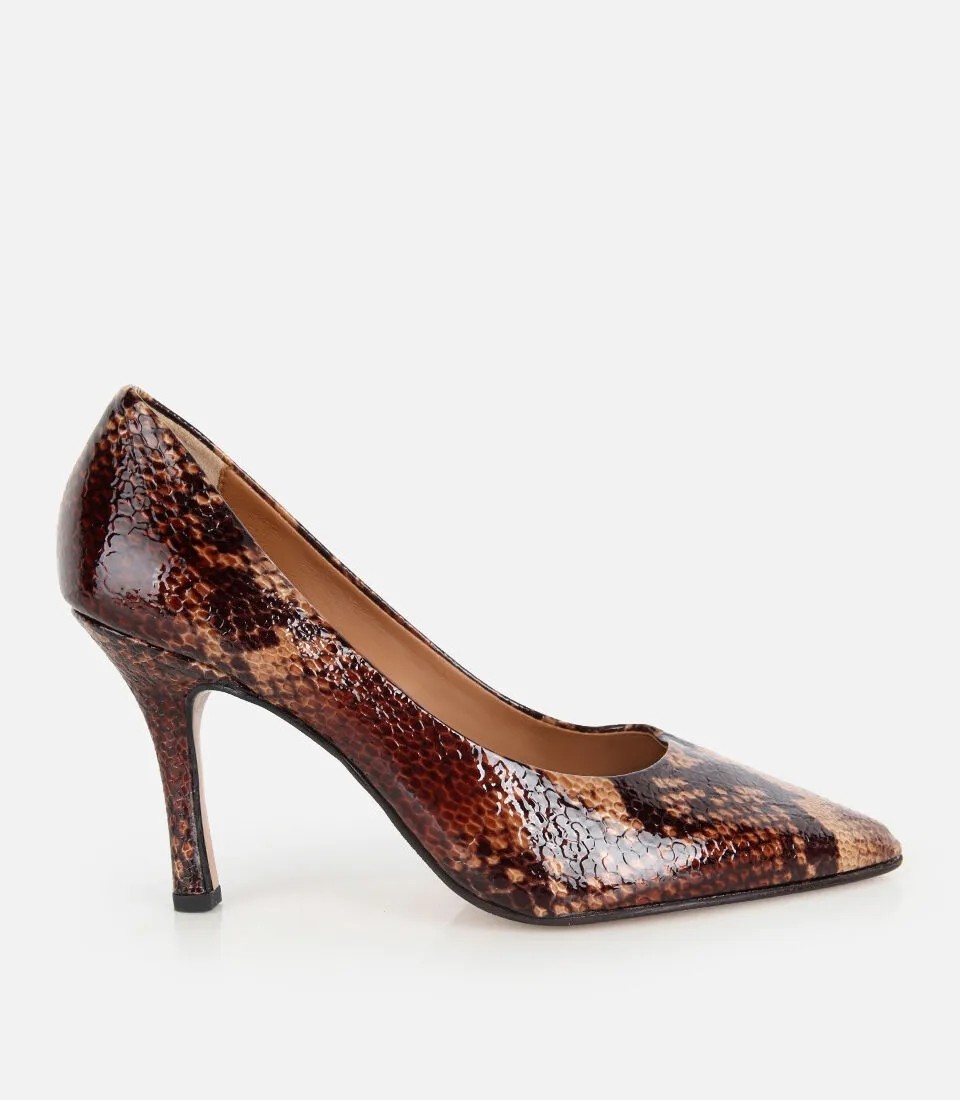 Hotiç 01AYH336270A540 KADIN Deri Gold Ince Topuklu Stiletto