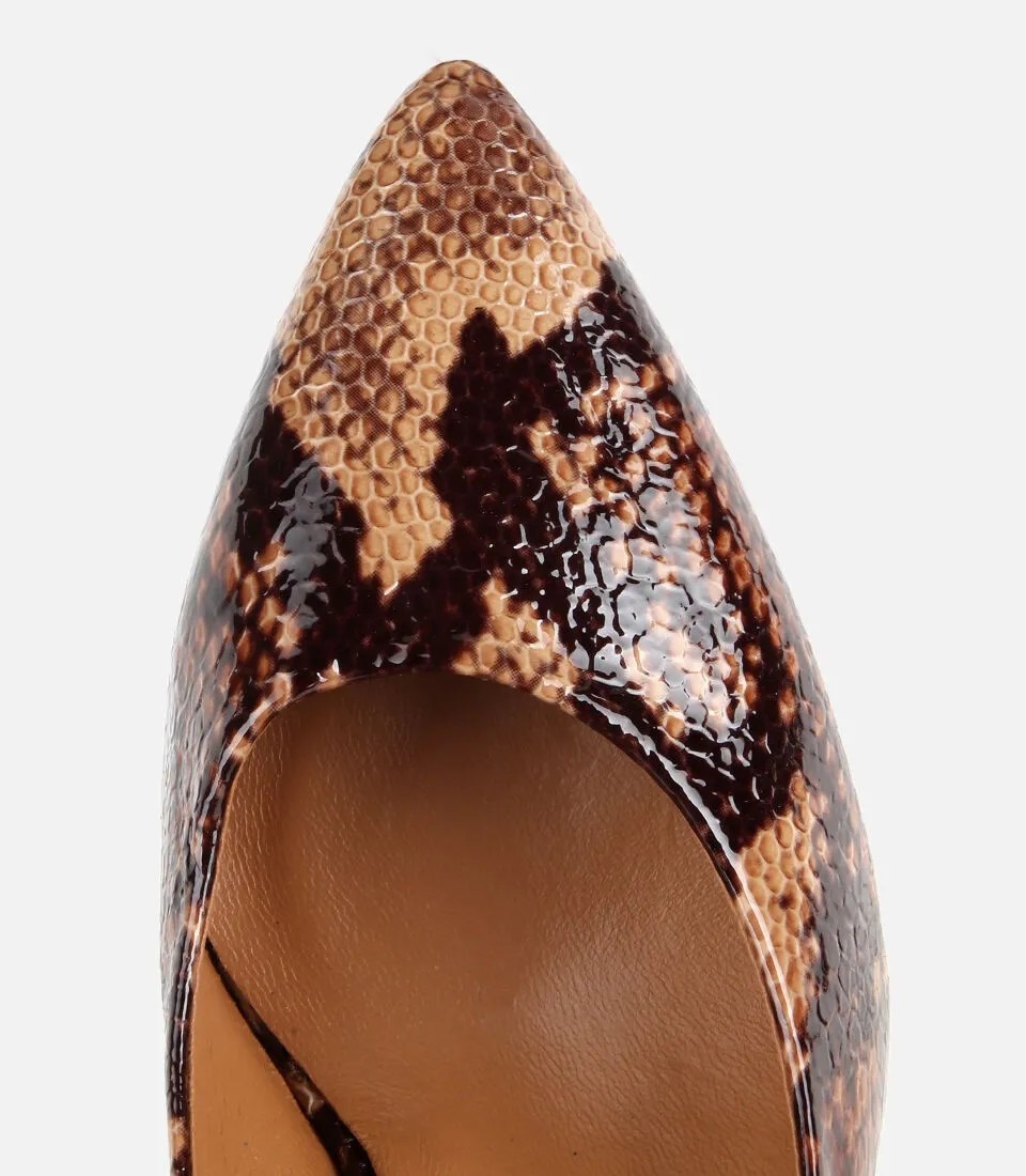 Hotiç 01AYH336270A540 KADIN Deri Gold Ince Topuklu Stiletto görsel 5