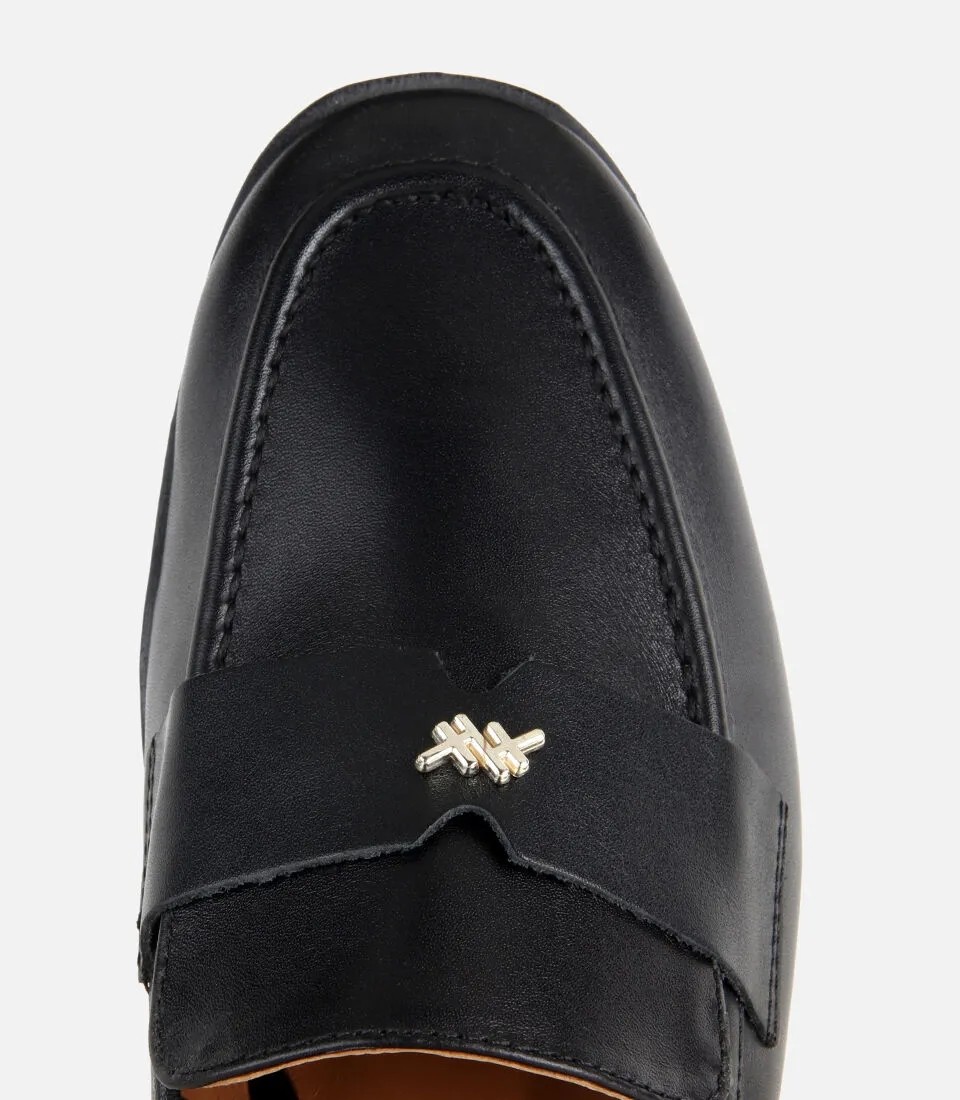 Hotiç 01AYH336090A100 KADIN Deri Siyah Toka Detaylı Klasik Loafer görsel 5