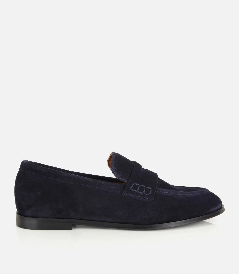 Hotiç 01AYH329500A340 KADIN Süet Deri Taba Yumuşak Dokulu Klasik Loafer