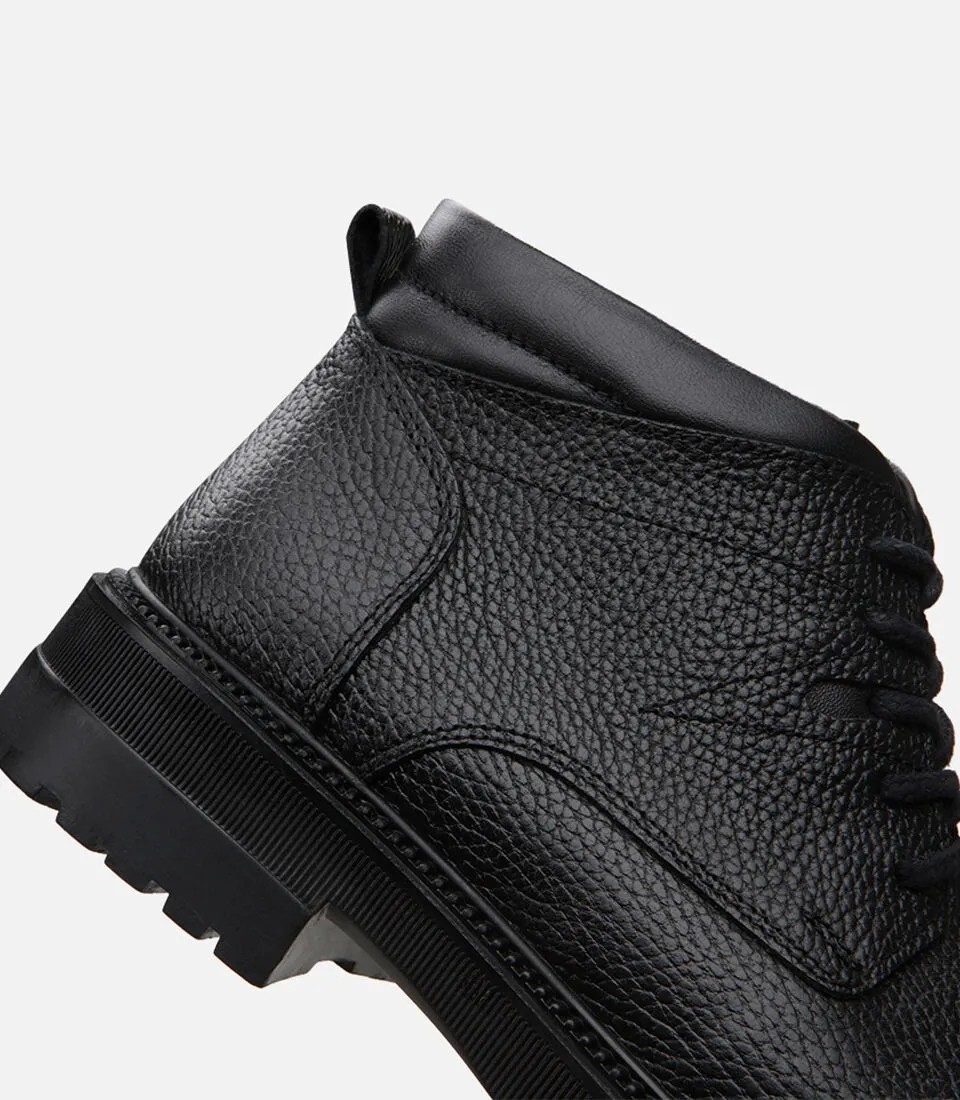 Hotiç 02BOY298970A100 ERKEK Deri Siyah Casual Bot görsel 7
