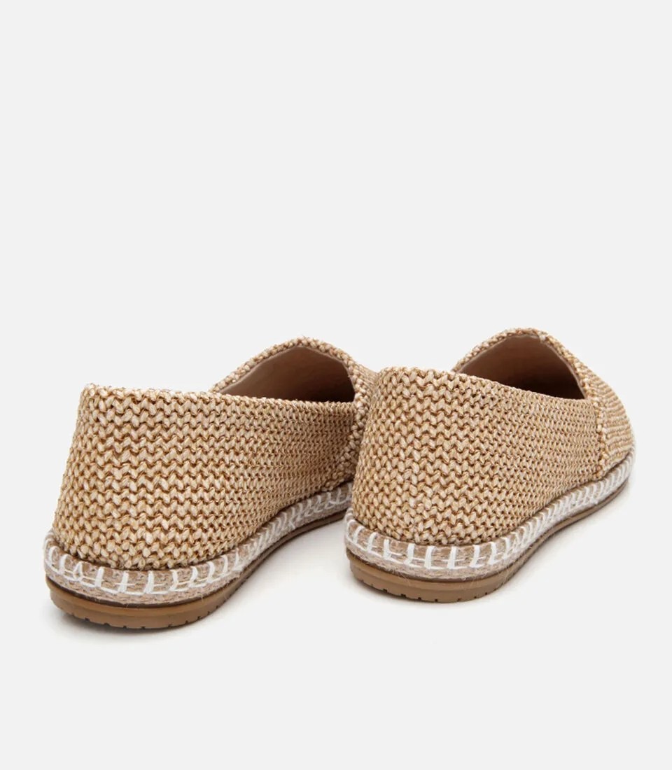 Hotiç 01AYY306110A310 KADIN Bej Hasır Detaylı Espadril görsel 6
