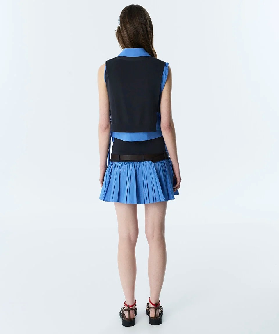 Twist KUMAŞ MIX COLORBLOCK MİNİ ETEK TS1260004149089 görsel 4