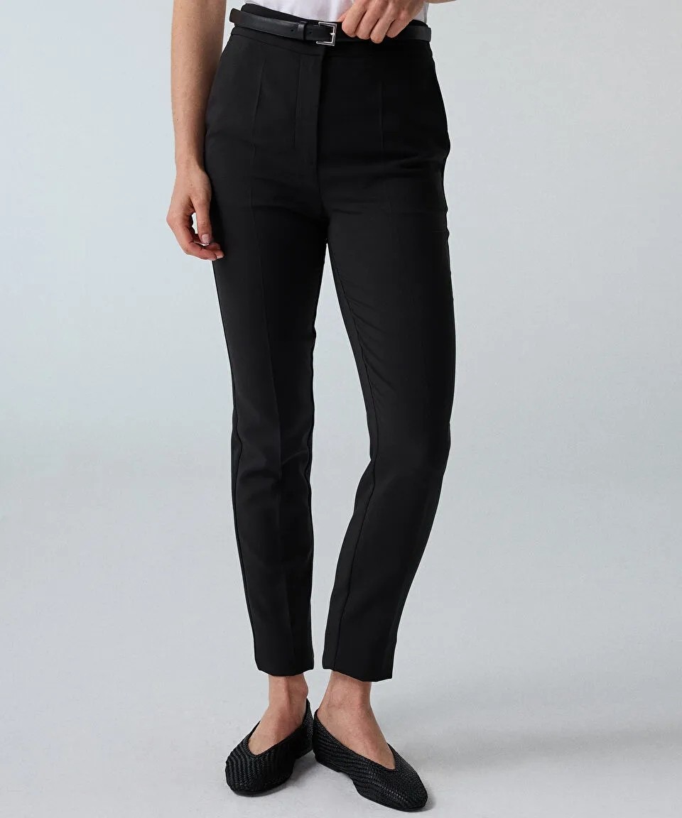 İpekyol Elastik bel skinny fit pantolon IW6260003153001 görsel 2