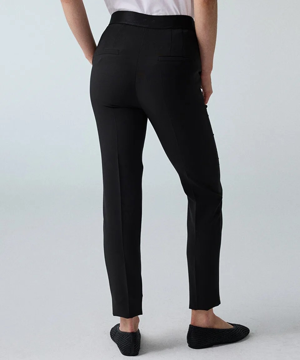 İpekyol Elastik bel skinny fit pantolon IW6260003153001 görsel 4