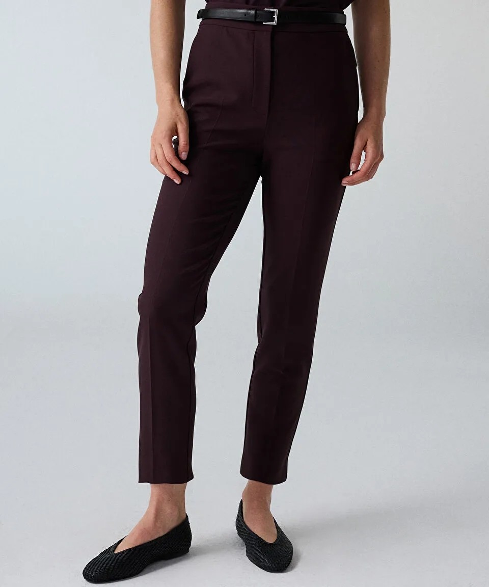 İpekyol Elastik bel skinny fit pantolon IW6260003153001 görsel 7