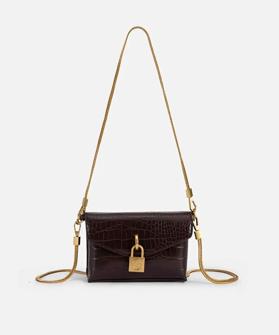 İpekyol Timsah Derisi Görünümlü Clutch IW6260121003006