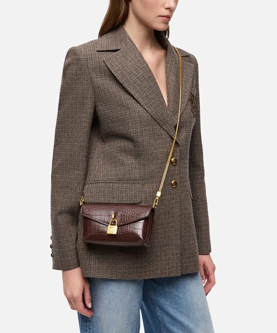İpekyol Timsah Derisi Görünümlü Clutch IW6260121003006 görsel 3