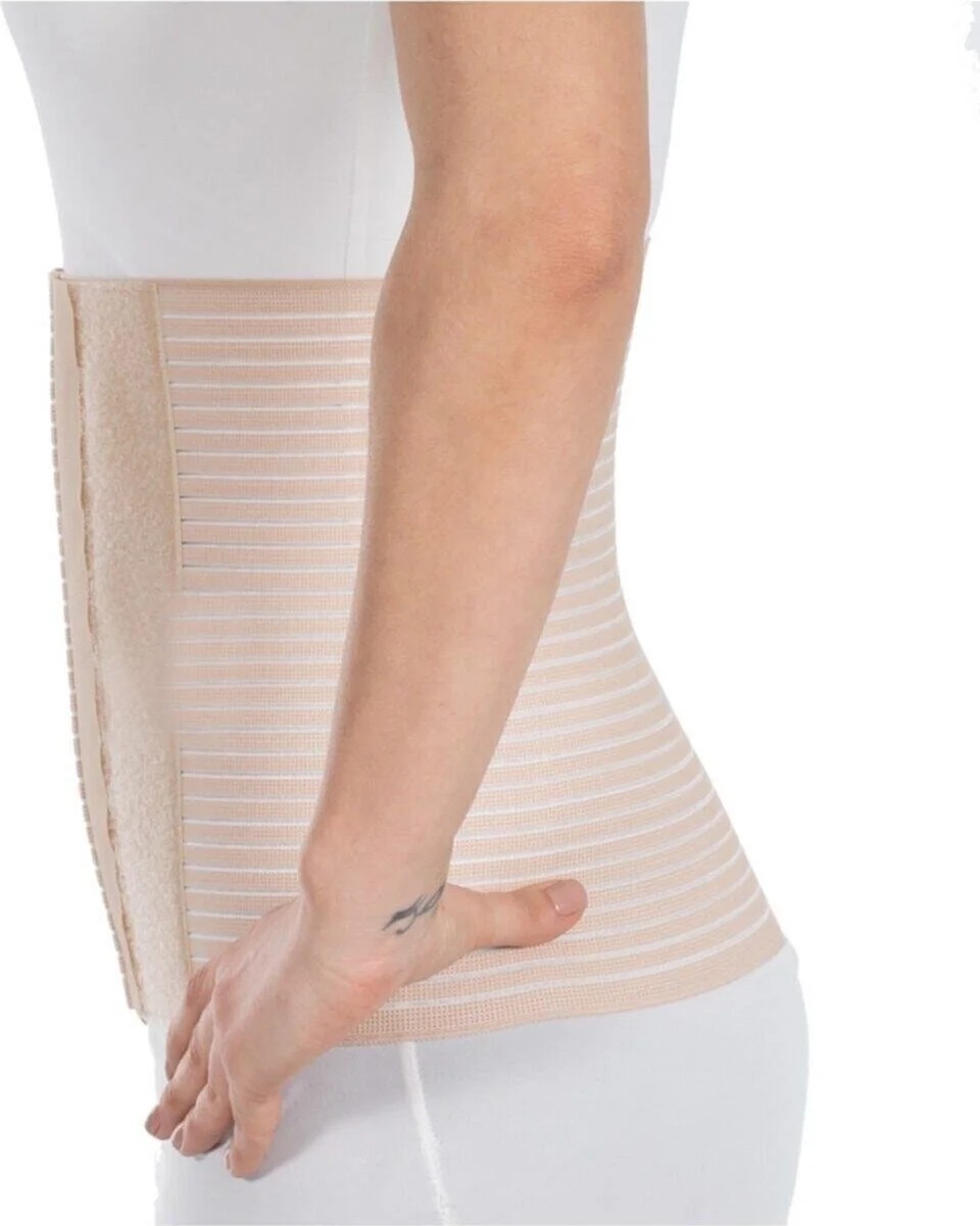 St. Morritz Doğum Sonrası Toparlayıcı - Abdominal Karın Korsesi - Sezeryan Korse Ayarlanabilir Bedensiz görsel 3