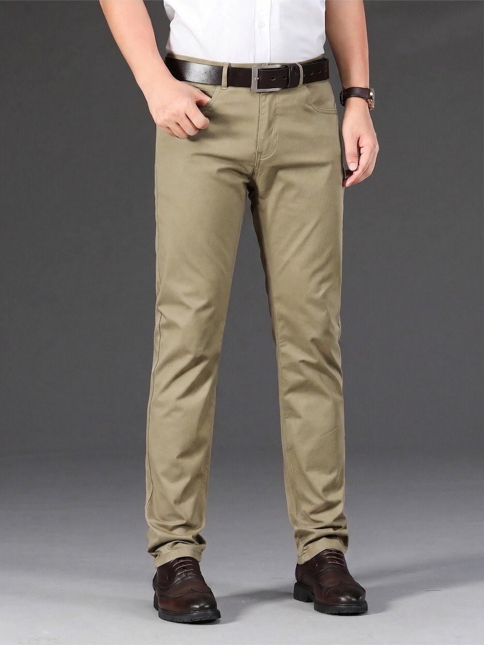 Wkm Erkek Regular Fit Rahat Kesim Non-Denim Kot Pantolon