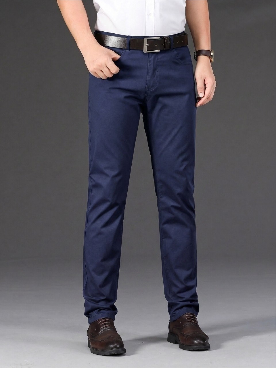 Wkm Erkek Regular Fit Rahat Kesim Non-Denim Kot Pantolon