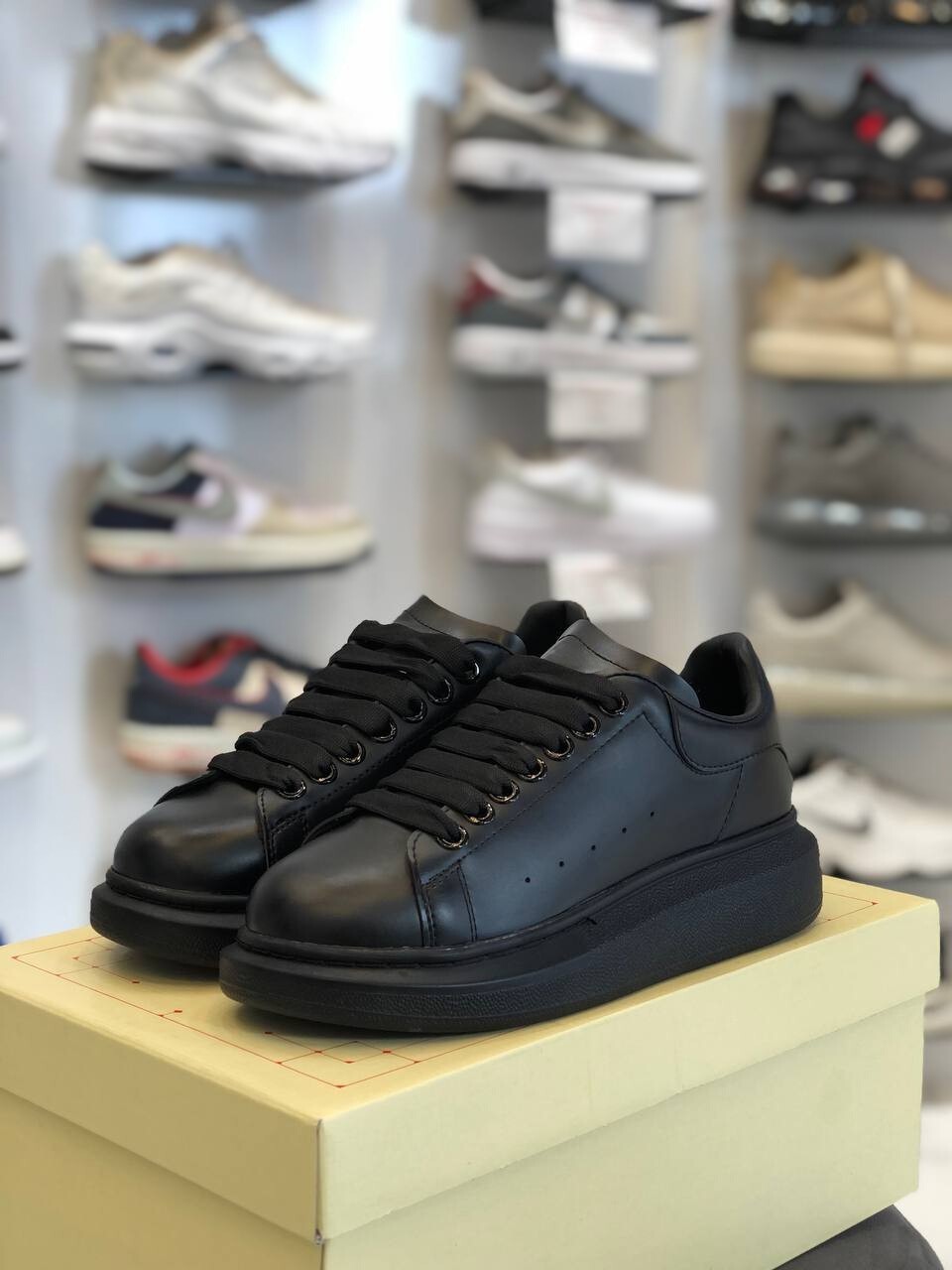 Favorispor Deri Klasik Unisex Ayakkabı Mcqueen Ithal Malzeme görsel 6