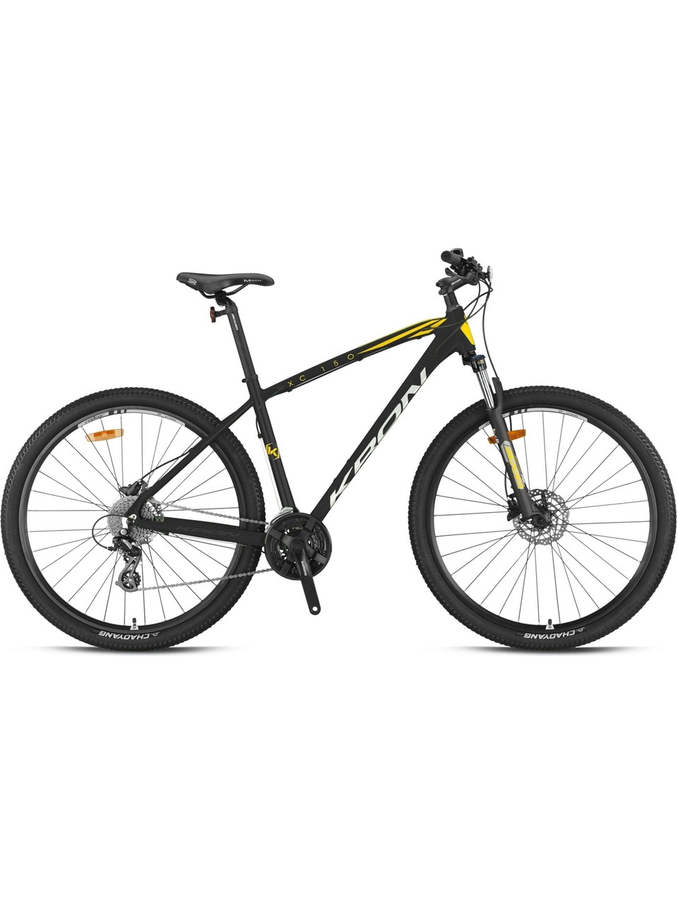 Kron Xc 150 - 29 Mtb - 19' - 24 Vites - H.dısc - Mat Siyah-Gri/sarı