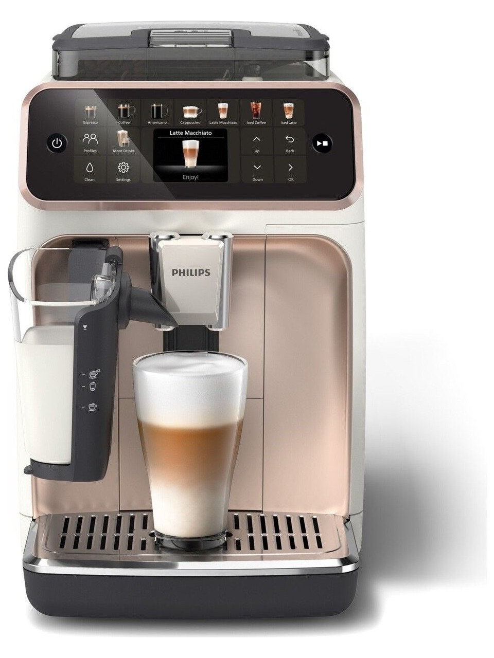 Philips 5500 Serisi Lattego Tam Otomatik Espresso Makinesi, 20 Sıcak ve Soğuk Içecek