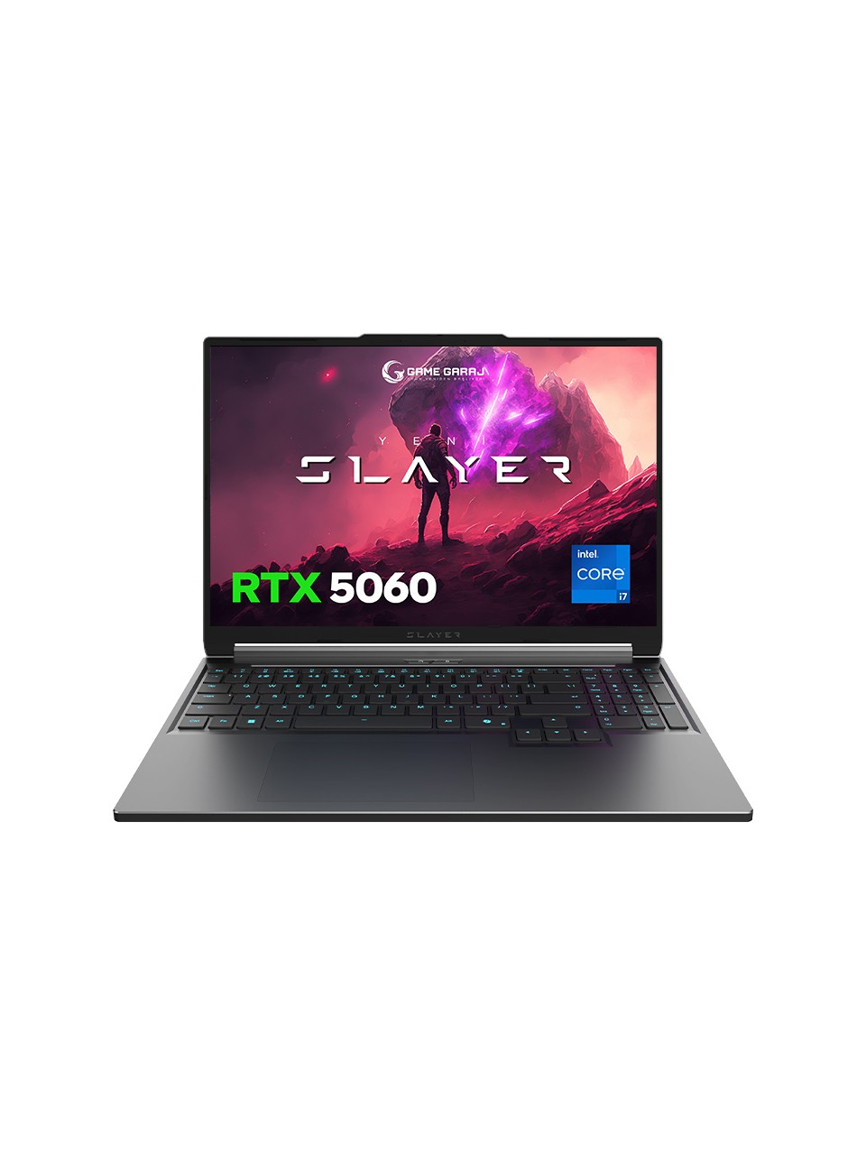 Game Garaj Slayer X7T-5060 C2 Intel Core I7 14650HX 32GB Ram 1tb SSD RTX5060 16" Qhd+ 180Hz IPS Freedos Oyuncu Laptop