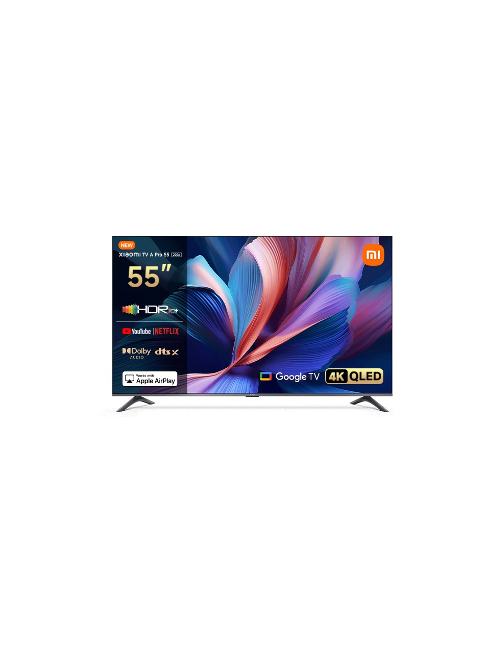 Xiaomi A Pro 55'' 139 Ekran Uydu Alıcılı 4K Ultra HD Smart QLED TV