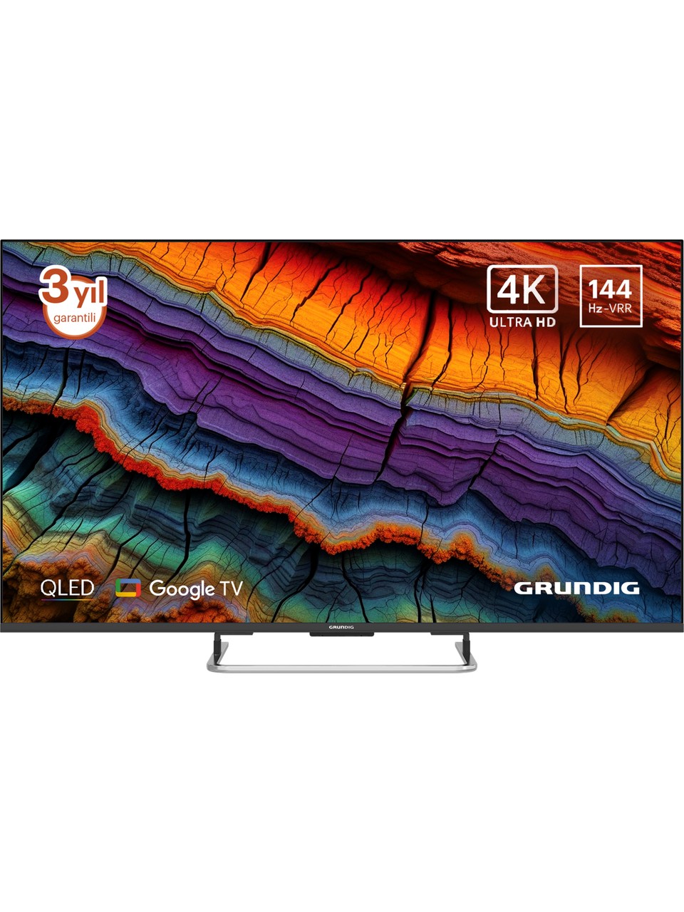 Grundig 55 GQ 800A 55" 139 Ekran Uydu Alıcılı 4K Ultra HD Google Smart QLED TV