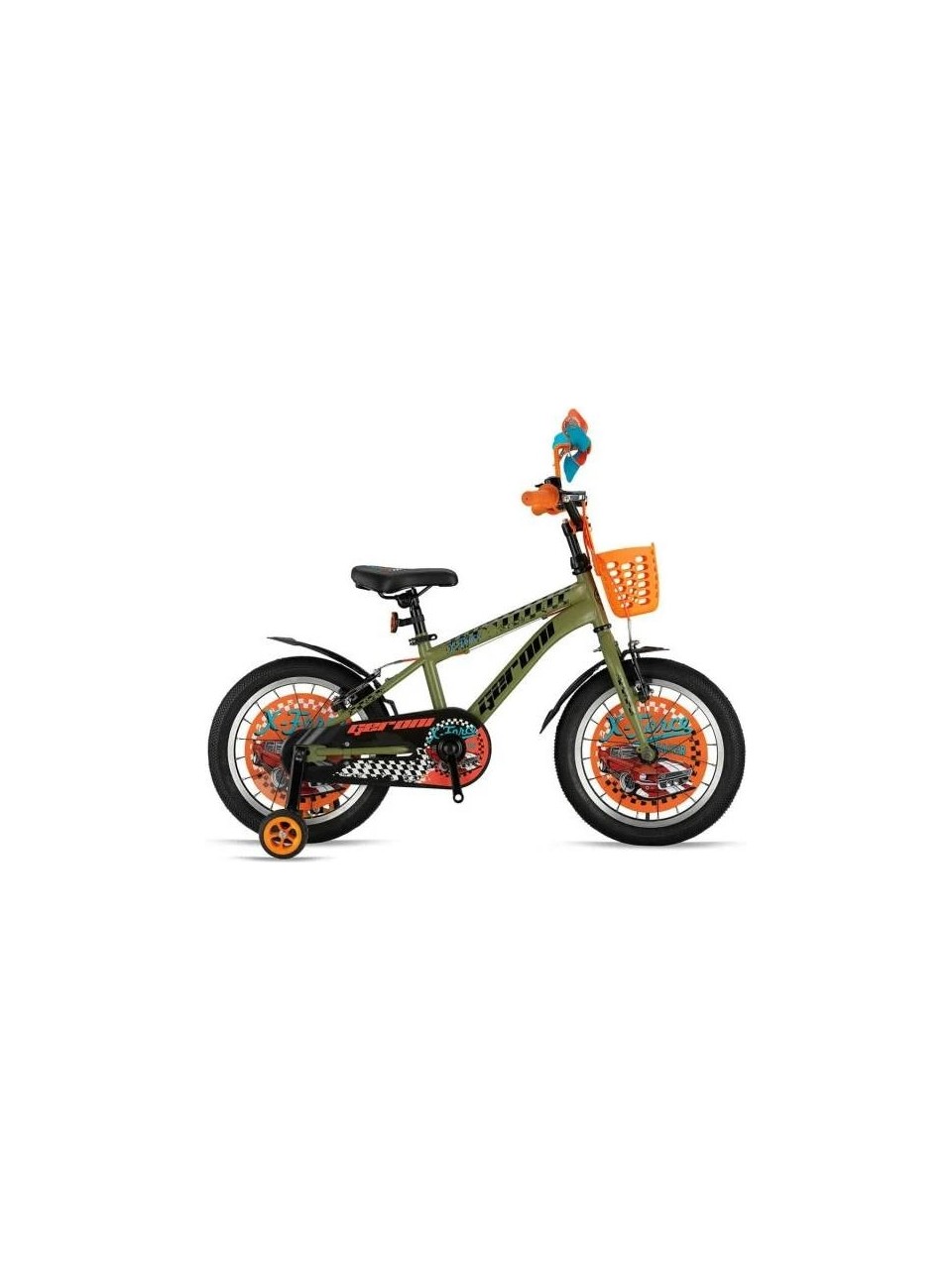 Geroni X-Force 16 Mtb Mat Haki turuncu