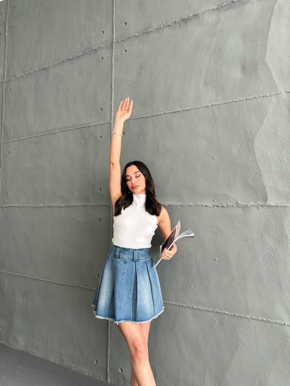 Aida Fashion Denim Etek görsel 4