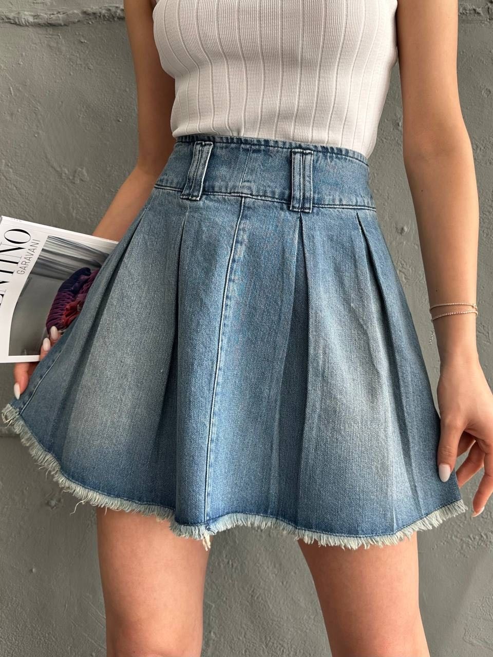Aida Fashion Denim Etek görsel 7