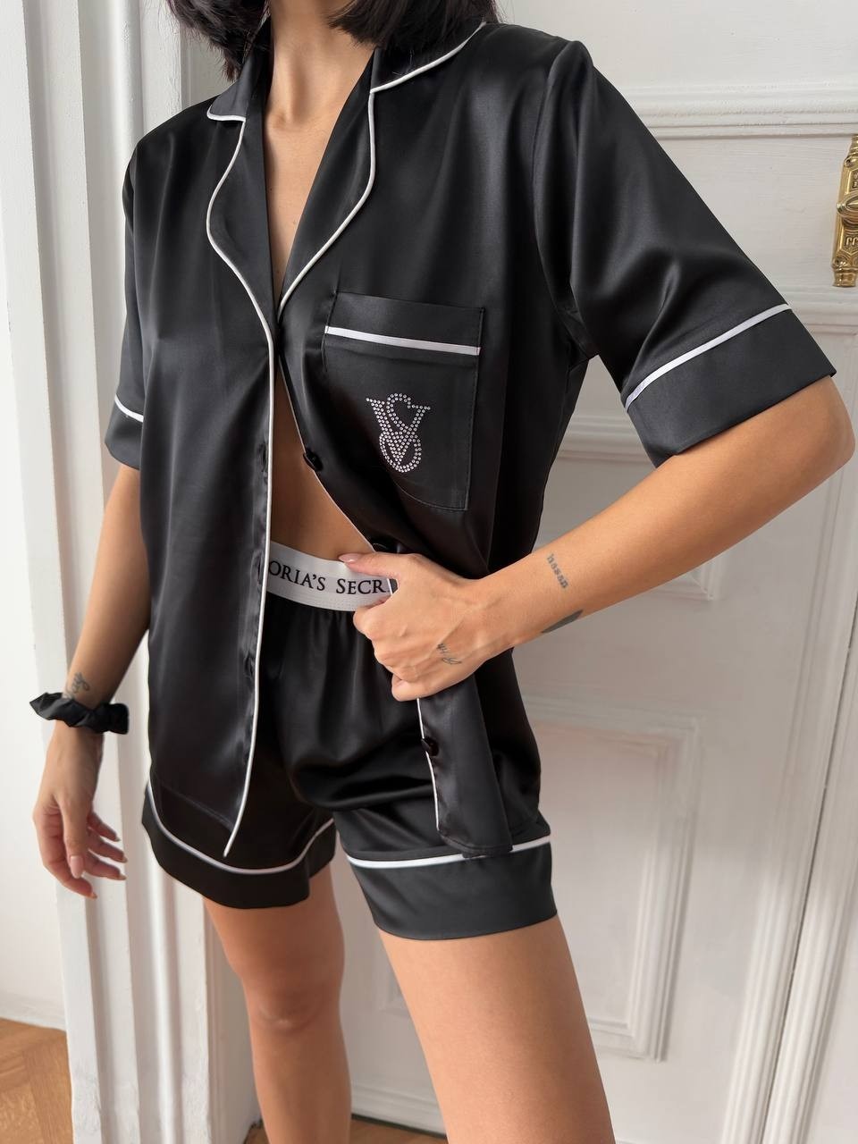 Victoria's Secret Victoria"s Secret Ipek Saten Yazlık Pijama Takımı