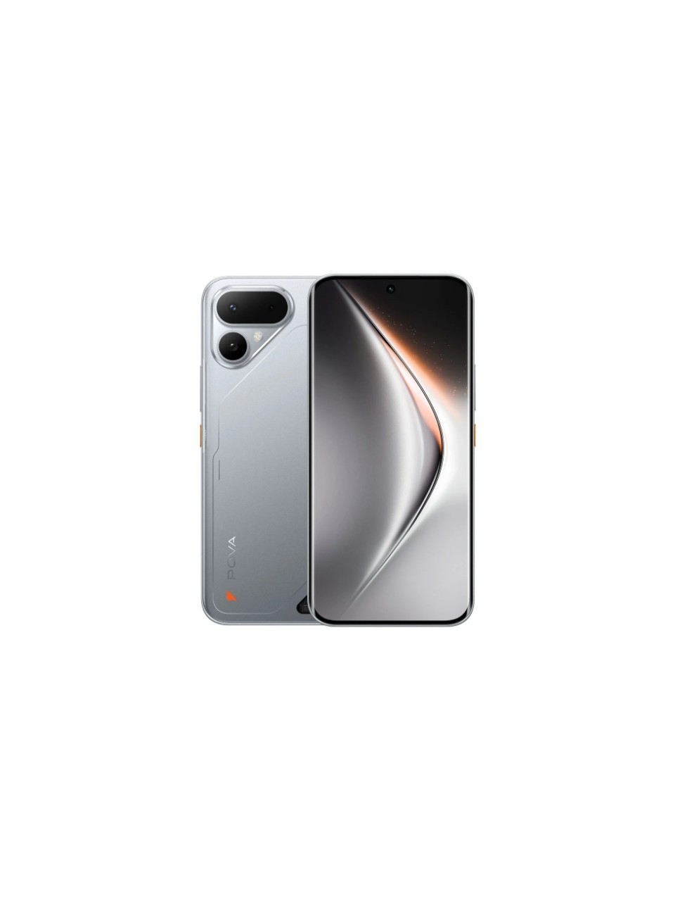 Tecno Pova Curve 2 5G 256 GB 8 GB Ram (Tecno Türkiye Garantili) Gümüş Grisi