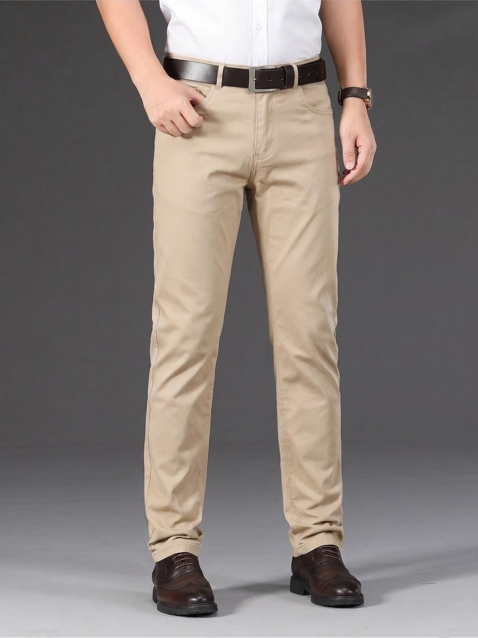 Wkm Erkek Regular Fit Rahat Kesim Non-Denim Kot Pantolon