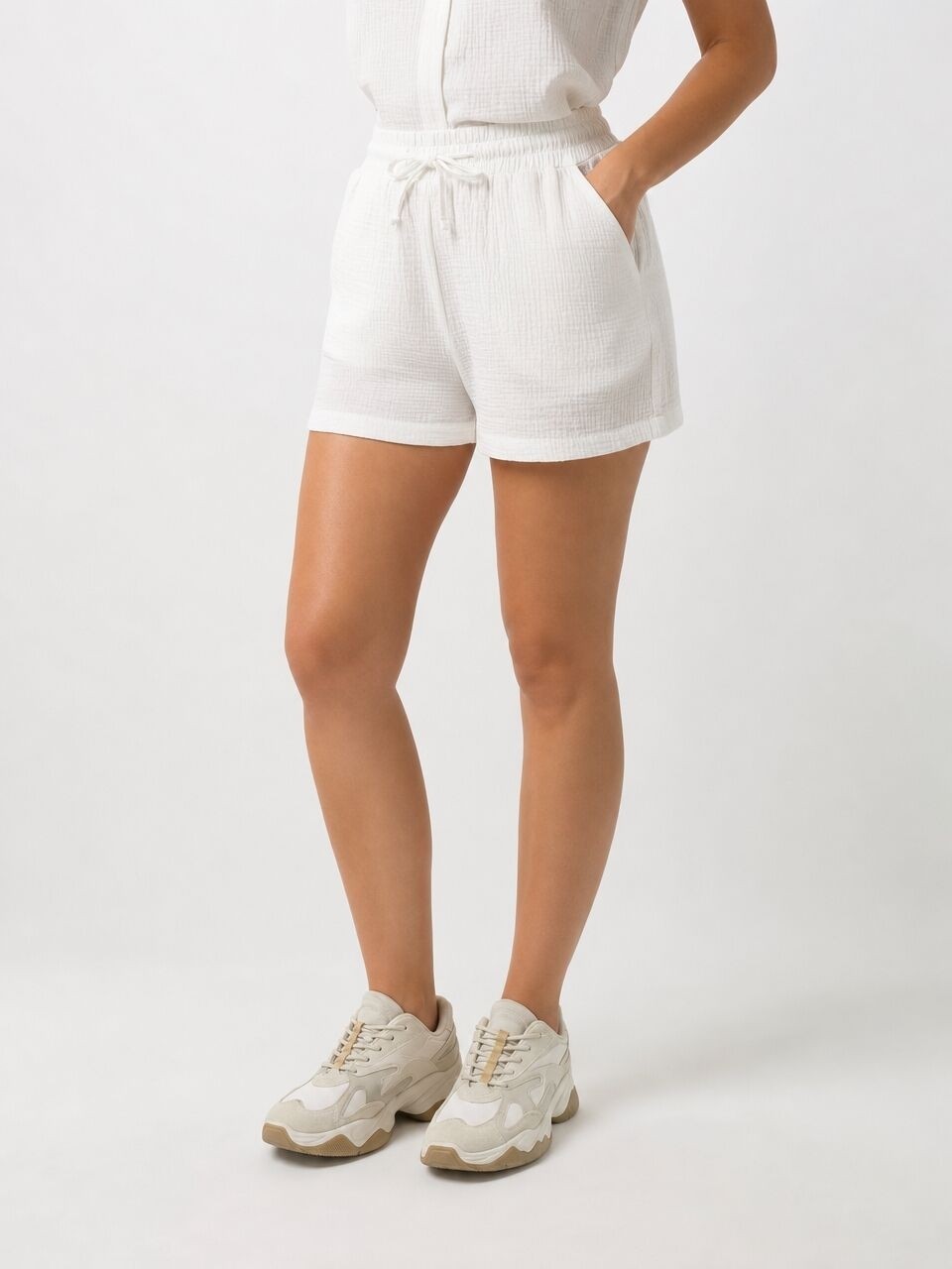 Loft Regular Fit Kadın Şort görsel 3