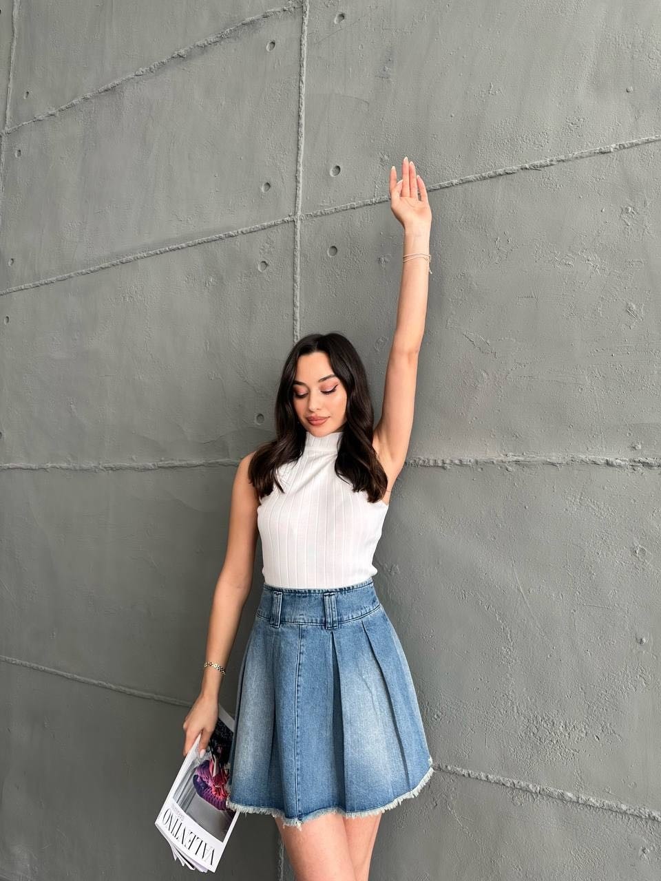Aida Fashion Denim Etek görsel 2