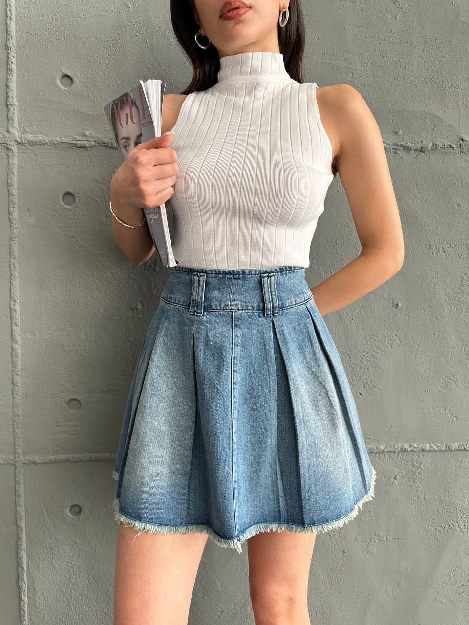Aida Fashion Denim Etek görsel 3
